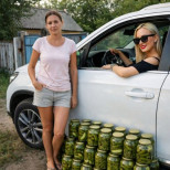 Снаха ми чакаше 30 буркана кисели краставички, както обикновено, седнала в климатизирания джип. Поисках й да ми плати и ...