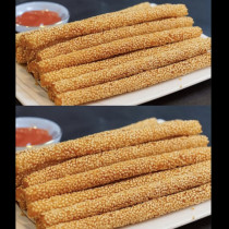 Чудно хрупкави сусамки - неустоими и много лесни! Забърквам ги за 20 минутки, а после ядем като невидели: