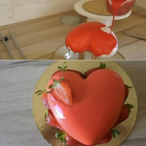 Перфектната огледална глазура за торти и сладкиши - резултат като от професионален сладкар!