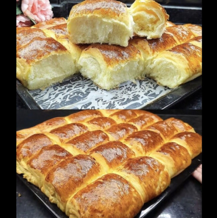 Сънувам ги тези Памучни кифлички, откакто ги приготвих за първи път: Няма по-вкусна рецепта, целите са на конци!