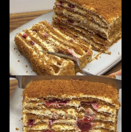 Бърза медена торта - идеалната рецепта, която се топи в устата! От тестото до крема - малко съвършенство: