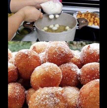 Ако имате найлоново пликче, пригответе най-бързите Мини-понички: БЕЗ да пипате тестото с ръце, фантастично лесни и вкусни!