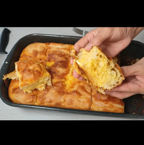 83-годишната ми майка цял живот е въртяла баници, но сега иска да й правя само от МОЯТА! Става най-вкусна и сочна: