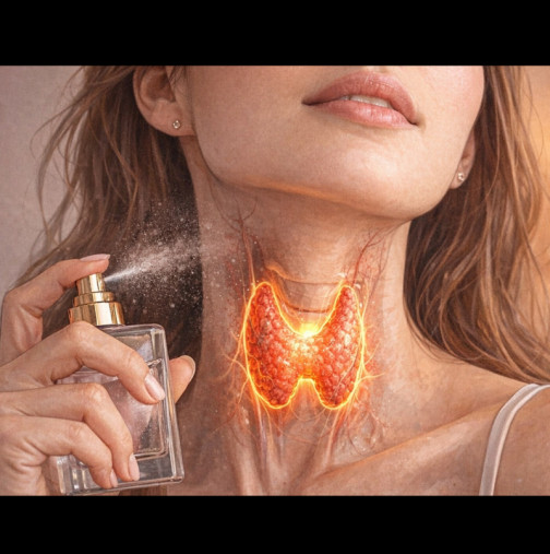 Безобиден навик, който руши щитовидната ни жлеза! Ето защо е ОПАСНО да нанасяме парфюм върху шията си: