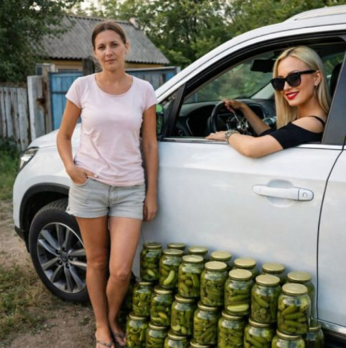 Снаха ми чакаше 30 буркана кисели краставички, както обикновено, седнала в климатизирания джип. Поисках й да ми плати и ...