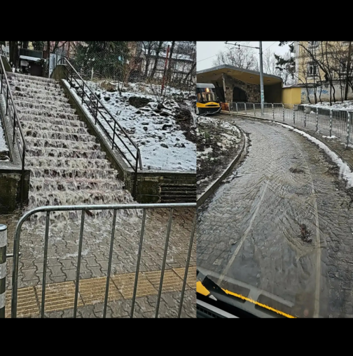 София е под вода! Намесиха се екипи на Гражданска защита: