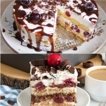 Фантастична торта Шварцвалд без печене! Нов шедьовър по известната класика - бързо, лесно, вкусно: