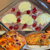 Сладкиш Петминутка - чудо с много плодове и ядки! Мек, сочен и идеален за всяко време на деня: