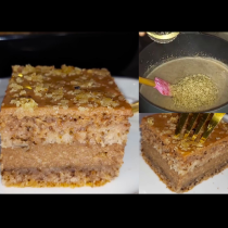 Така ухае истинската ДОМАШНА ТОРТА! Орехи в тестото, орехи в крема, а накрая пухкав шоколадов крем: