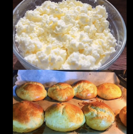 Обърквам малко извара с 2 яйца и брашно, и правя страхотни Сирнени питки - любими на деца и възрастни!