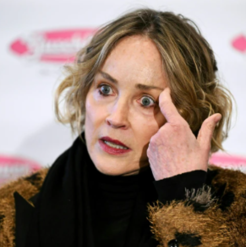 Шарън Стоун отново привлече вниманието с необичайна визия-Снимки