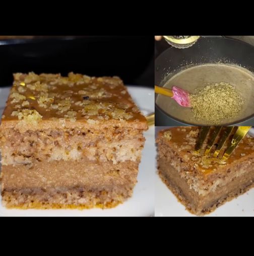 Така ухае истинската ДОМАШНА ТОРТА! Орехи в тестото, орехи в крема, а накрая пухкав шоколадов крем: