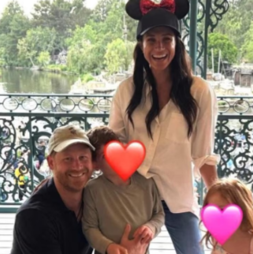 Меган Маркъл за първи път показа лицето на дъщеря си-Снимка