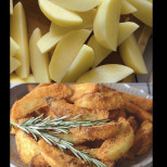 Хрупкави ЗЛАТНИ картофки (може и без мазнина) - лесна рецепта на фурна: