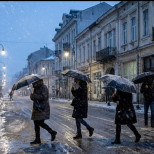 Дъжд и сняг връхлитат страната-Жълт код за обилни валежи в 9 области 