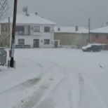 Обилен снеговалеж в наше село