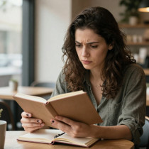 Случайно разгънах дневника на приятеля ми, докато търсех нещо от бюрото му-Като видях какво пише вътре, веднага му събрах багажа