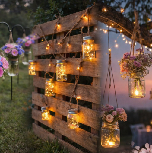 Вълшебни фенери от стари буркани (СНИМКИ)