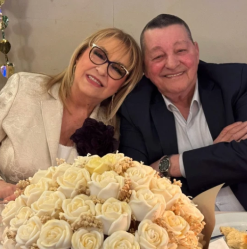 Маргарита Хранова празнува златна сватба със съпруга си