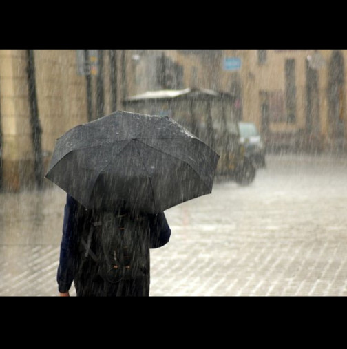 Първо ще ни обрули, после ще ни удави! Жълт код за обилни валежи важи за 15 области днес!