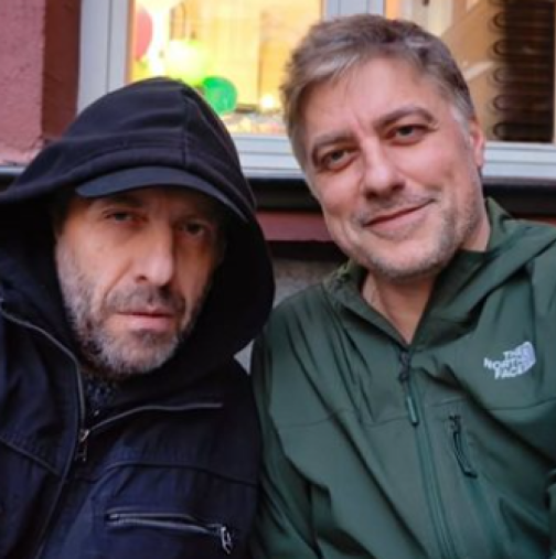 Владо Карамазов и Мариус Куркински се събраха