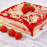 Ягодов вихър - торта БЕЗ печене, по-добра от сладоледената! Отдавна не сте яли такова лакомство, слой след слой вкусотия: