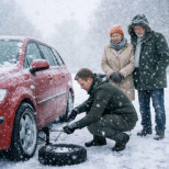 Онази снежна вечер, когато спрях отстрани на пътя