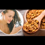 МОЩНОТО СЕМЕ укрепва косата от корените: Ускорява растежа, премахва пърхота, дава плътност и блясък