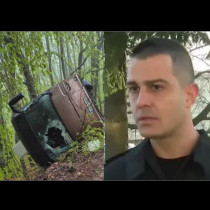 Граничният полицай, извел пътниците от автобуса-убиец: Чуваха се писъци... Скочих в дерето и изкъртих задния люк на тавана