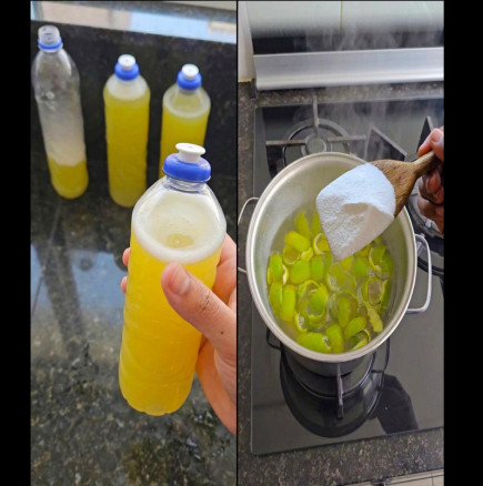 Просто сварете лимонена кора със сол и повече няма нужда да купувате този СКЪП препарат: