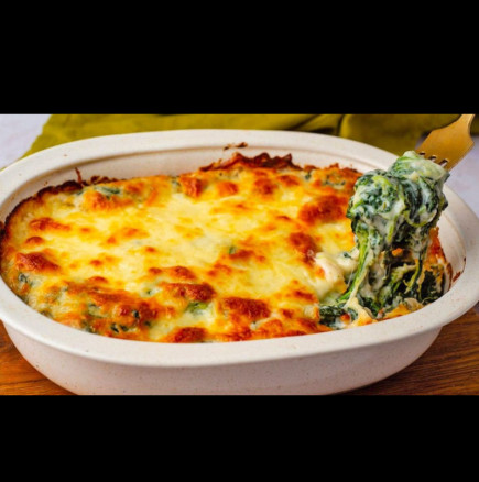 Иначе не кусват спанак, но когато го запека на фурна така, децата си облизват пръстите и молят за още!