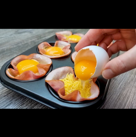 Приготвям вечеря за 6 души за 5 минути: Просто вземете форма за мъфини, това е сто пъти по-вкусно от баналните сандвичи!