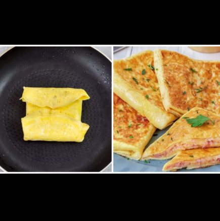 Вадя точно 3 съставки от хладилника и след 5 минути всички ми целуват ръцете! По-добро от омлет и бъркани яйца: