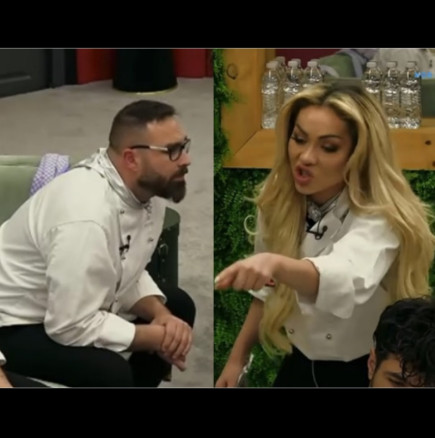 Нора се разфуча в Hell's kitchen и стана страшно! Крещи по Тото: 