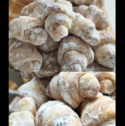 Любимите Маслени кифлички с орехче и мармалад - правя поне 5 тави за Великден! Уникално пръхкави и топящи се от сладост: