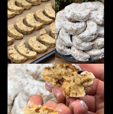 Ванилови ореховки: Най-добрата рецепта! Пръхкави, хрупкави и се топят на езика: