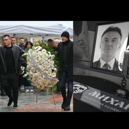 Изпращат Боби Михайлов с бели и червени рози (ПЪРВИ КАДРИ от поклонението)