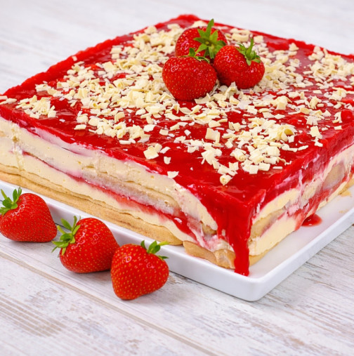 Ягодов вихър - торта БЕЗ печене, по-добра от сладоледената! Отдавна не сте яли такова лакомство, слой след слой вкусотия: