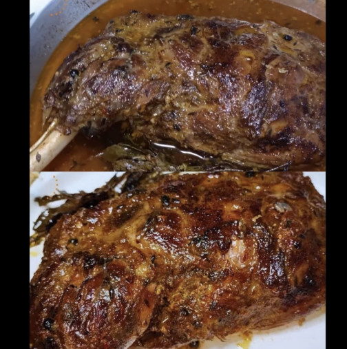 Това е тайната на съвършената агнешка плешка! Пече се 7 часа и се реже с лъжица - толкова е крехка!