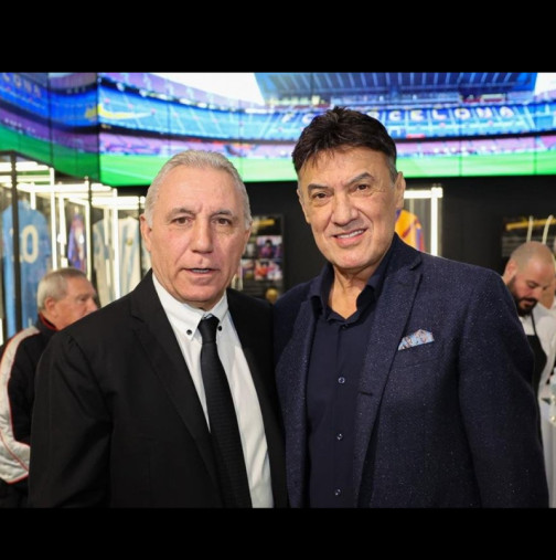 След поклонението на Боби Михайлов Стоичков призна: Много време ми тежеше това, че не съм говорил с него