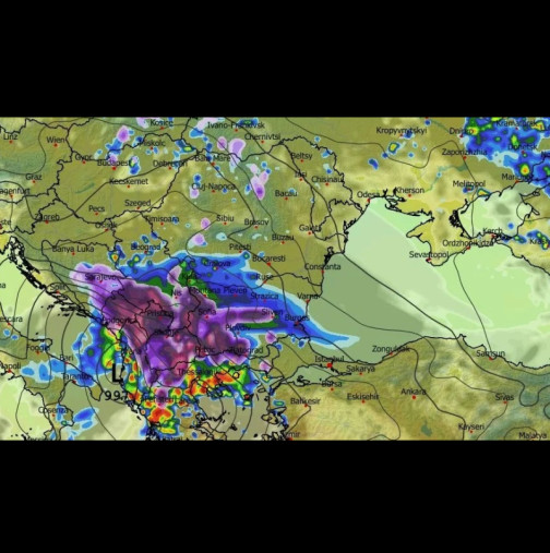 От Meteo Balkans ни попариха с прогноза: Циклон обръща времето по Великден, студ и сняг в ТЕЗИ места на България