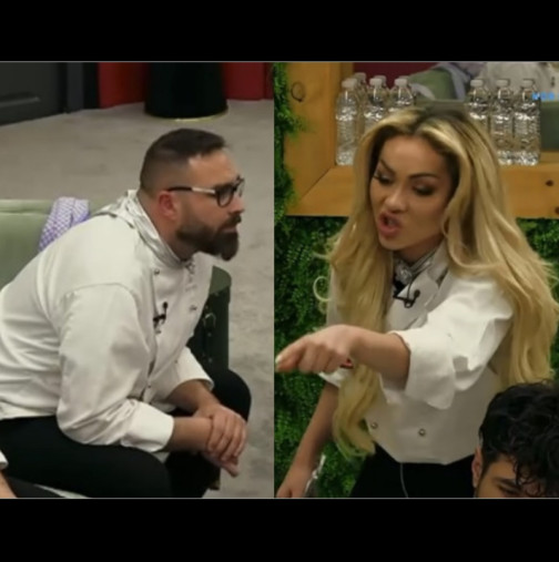 Нора се разфуча в Hell's kitchen и стана страшно! Крещи по Тото: "Ти си гнил човек! Правиш се, че не се познаваме!"