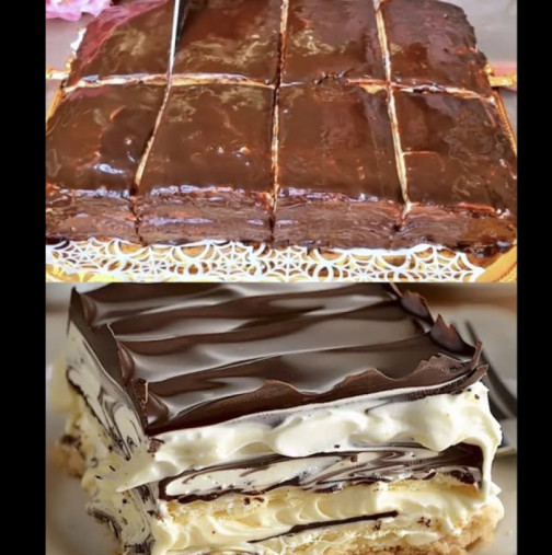 Италианска еклерова крем пита: по-лесна е, отколкото изглежда! Вълшебство от слоеве и пухкав крем: