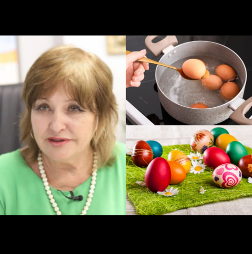 Проф.Донка Байкова: Ето колко минути да варим яйцата за Великден, за да са безопасни, и кои бои за яйца са най-сигурни