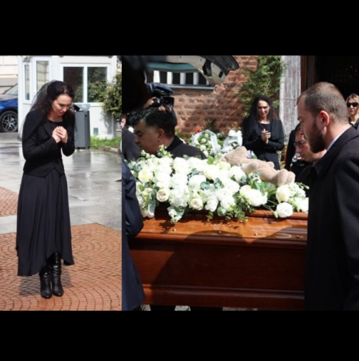 Погребаха Боби Михайлов с мечето на любимата му внучка: