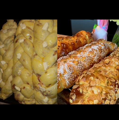 От ЕДНО тесто пека ТРИ козунака - всеки с различен вкус, кой от кой по-хубави!