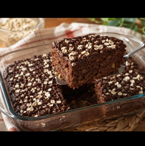 Без брашно, захар, олио, но е БО-ЖЕ-СТВЕН! Едно парченце има максимум 160 калории и ви държи сити дълго!