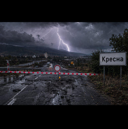Мълния удари работник в Кресна - загина на място, още двама са били наблизо:
