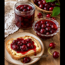 Вкусът на детството в лъжица - неустоимо домашно сладко от вишни без грам консерванти: