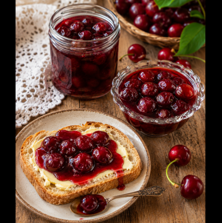 Вкусът на детството в лъжица - неустоимо домашно сладко от вишни без грам консерванти: